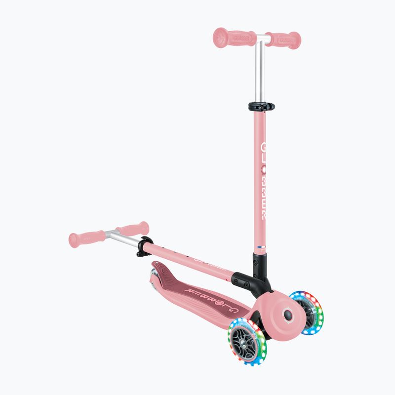 Children's three-wheeled scooter Globber Go.Up Active Lights 360 pink 14