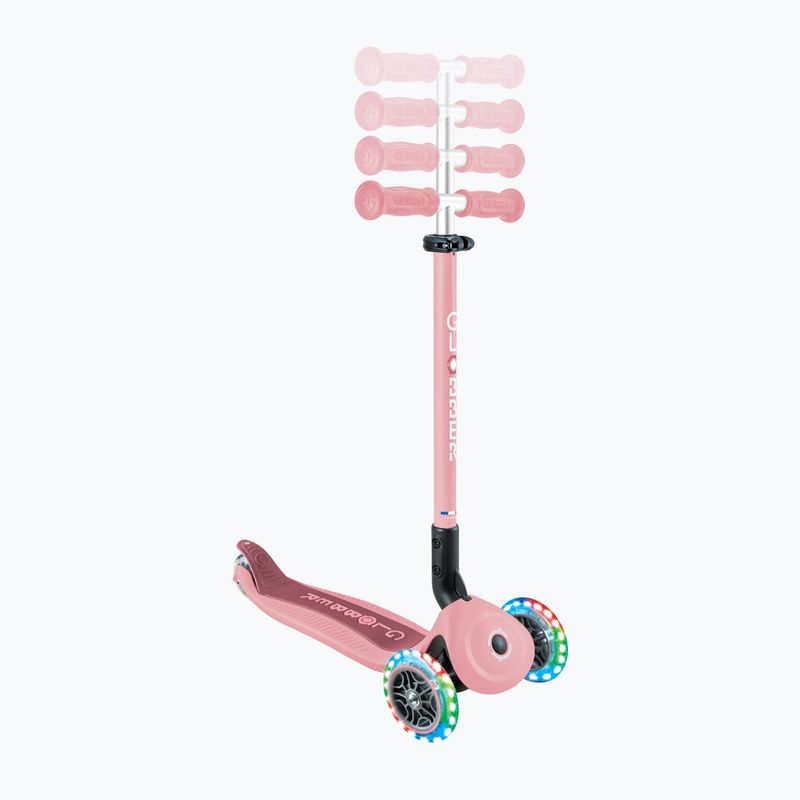 Children's three-wheeled scooter Globber Go.Up Active Lights 360 pink 16