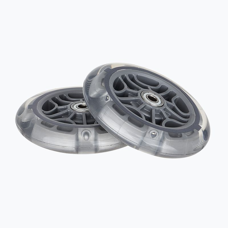 Scooter wheels Globber LED 121mm ABEC-9 2 pcs. LED white 2