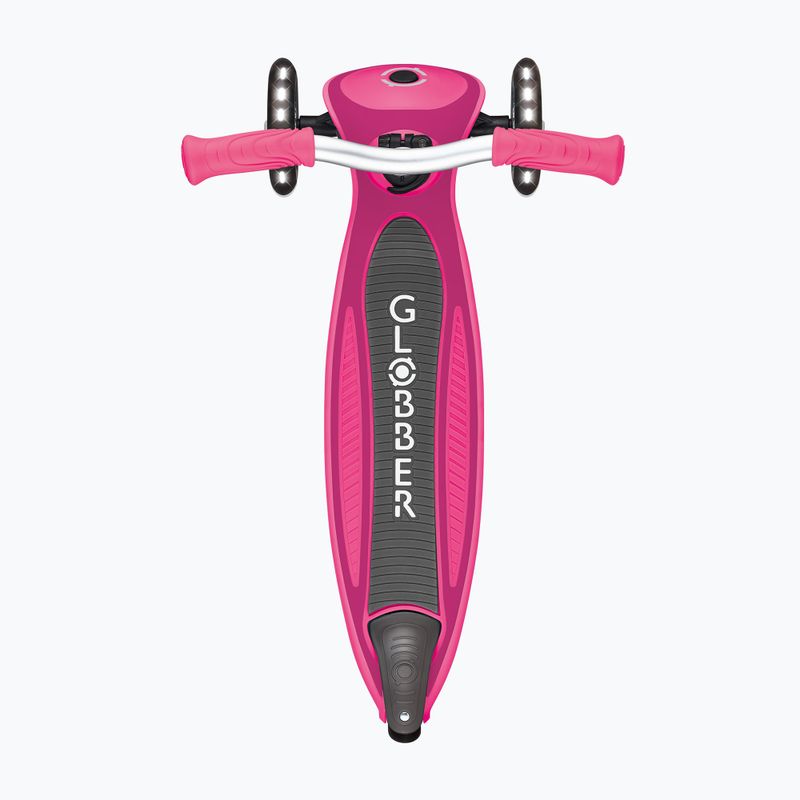 Children's three-wheeled scooter Globber Master Lights fuchsia 5