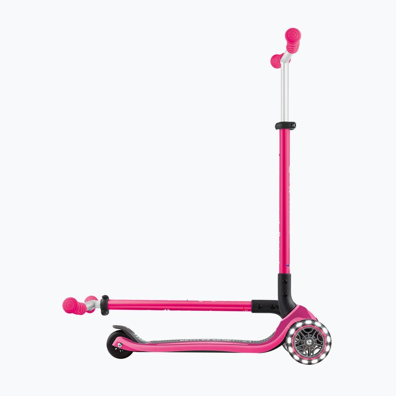 Children's three-wheeled scooter Globber Master Lights fuchsia 9