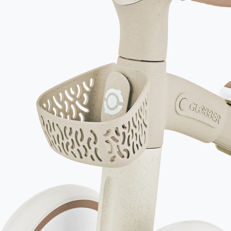 Four-wheeled balance bike Globber Learning Bike Ecologic coconut 4