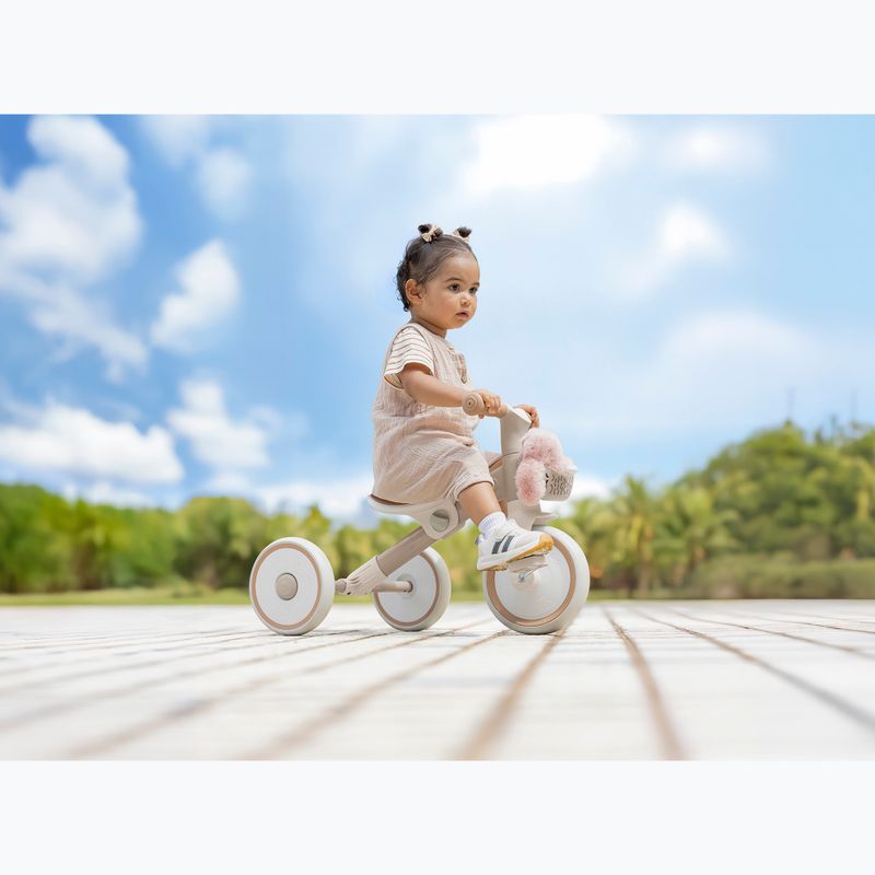 Three-wheeled balance bike Globber Learning Trike 2in1 Plus Ecologic coconut 14