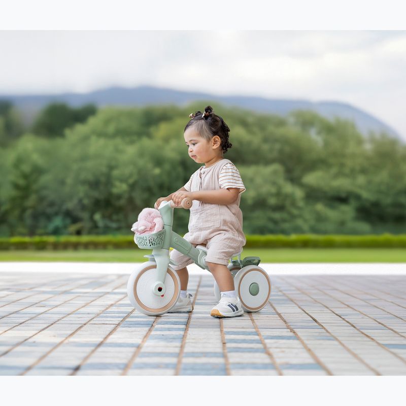 Tricycle balance bike Globber Learning Trike 2w1 Plus Ecologic pistachio 14