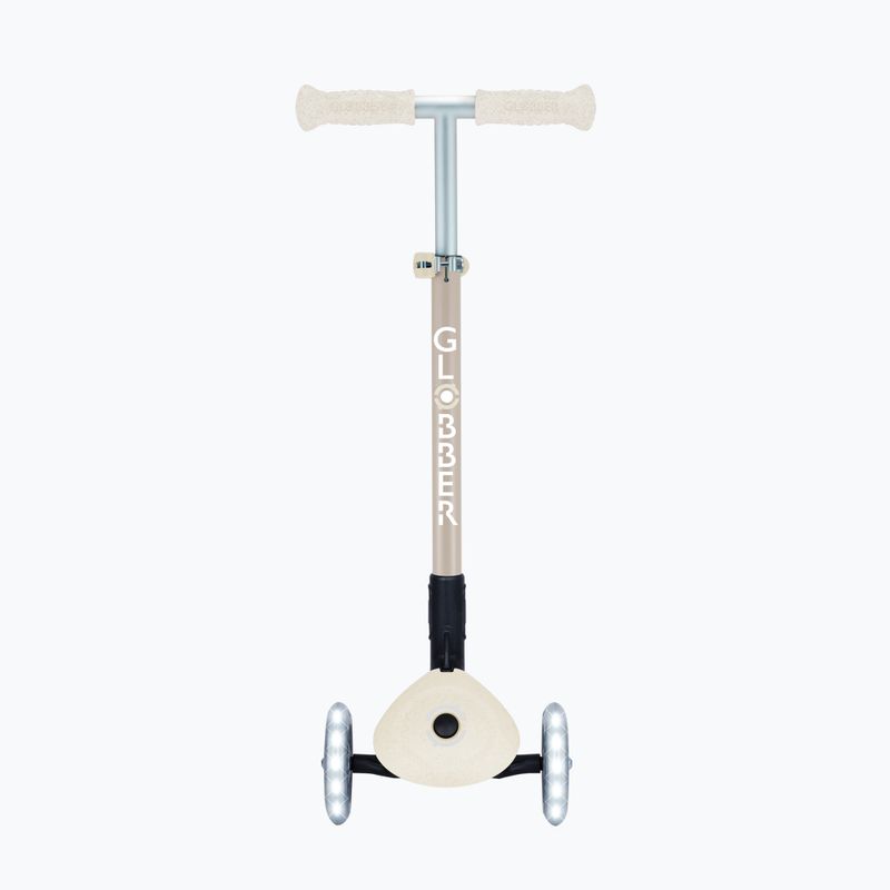 Children's three-wheeled scooter Globber Junior Primo Foldable Lights Eco coconut 3