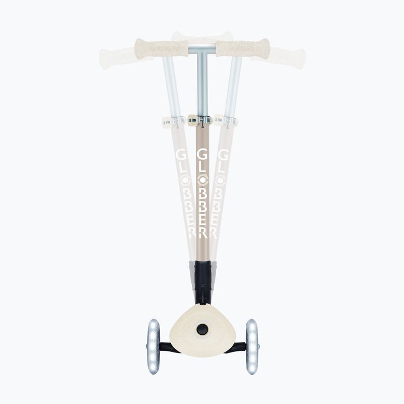 Children's three-wheeled scooter Globber Junior Primo Foldable Lights Eco coconut 9