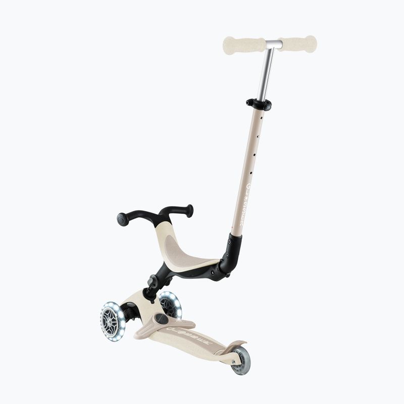 Children's three-wheeled scooter Globber Go.Up Active Ecologic Lights coconut 9