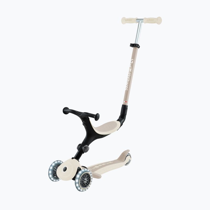 Children's three-wheeled scooter Globber Go.Up Active Ecologic Lights coconut 10