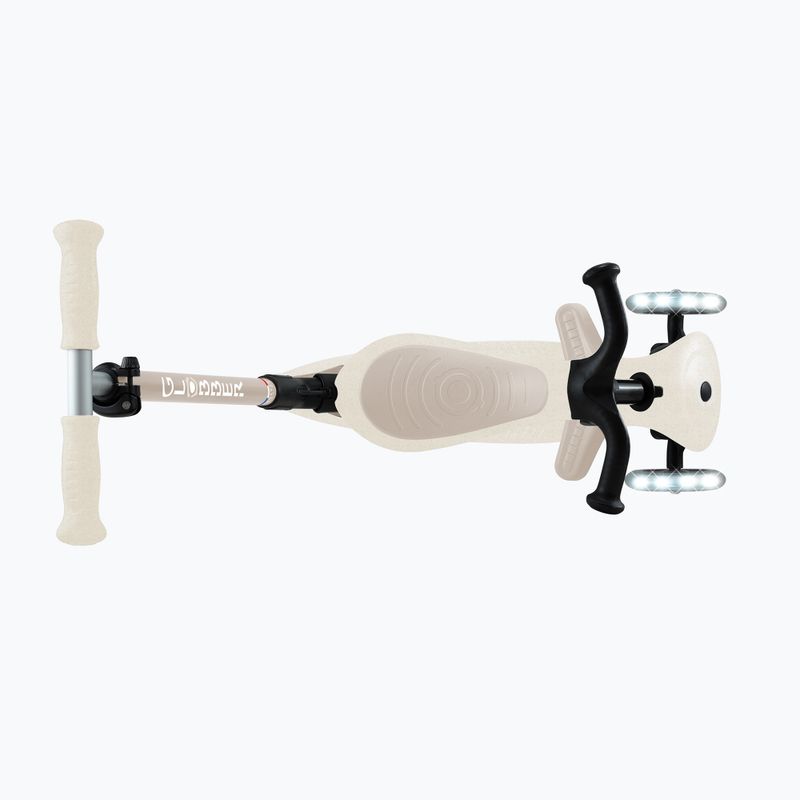 Children's three-wheeled scooter Globber Go.Up Active Ecologic Lights coconut 11