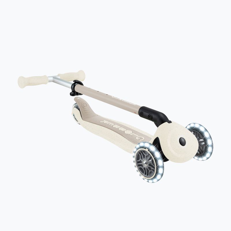 Children's three-wheeled scooter Globber Go.Up Active Ecologic Lights coconut 13