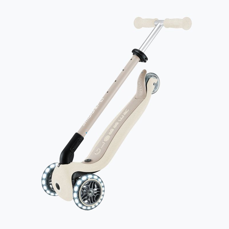 Children's three-wheeled scooter Globber Go.Up Active Ecologic Lights coconut 14