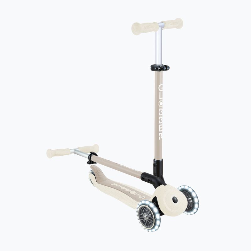 Children's three-wheeled scooter Globber Go.Up Active Ecologic Lights coconut 15