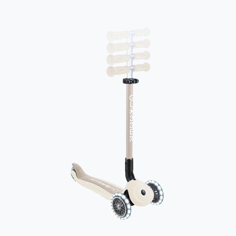 Children's three-wheeled scooter Globber Go.Up Active Ecologic Lights coconut 16