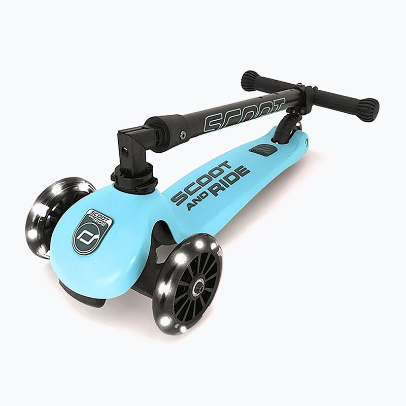 Scoot & Ride Highwaykick 3 LED children's balance scooter blue 95030010 6