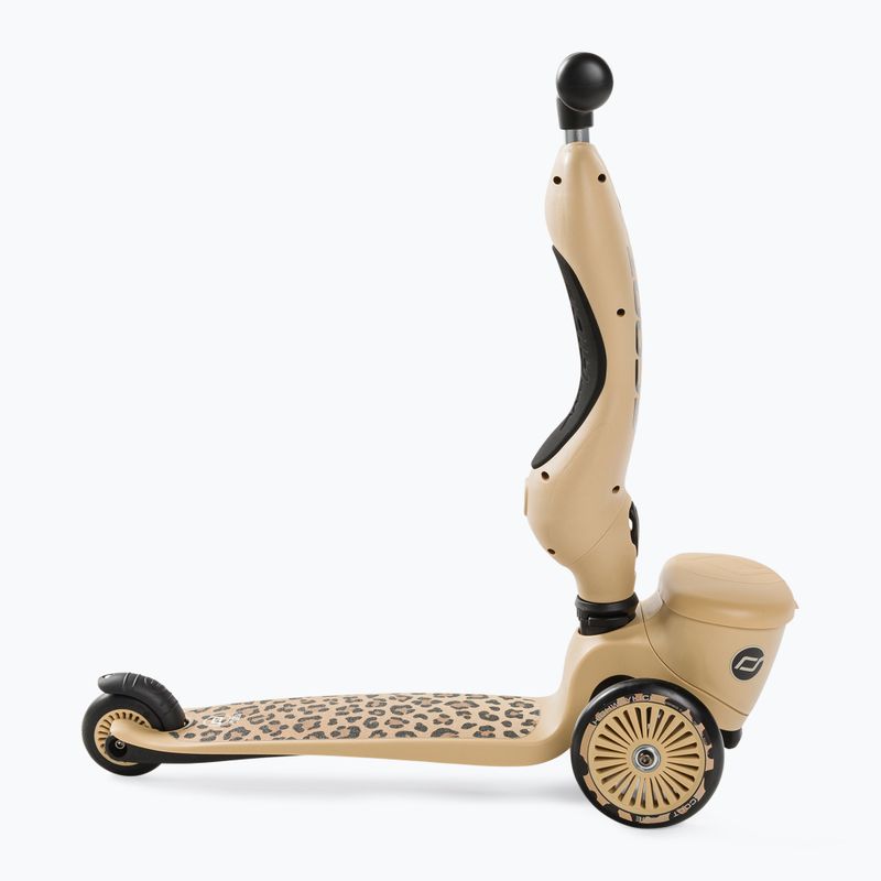 Scoot & Ride Highwaykick 1 Lifestyle 2in1 leopard children's scooter 4