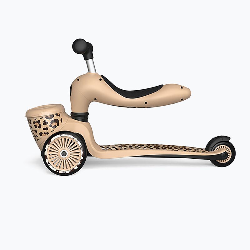 Scoot & Ride Highwaykick 1 Lifestyle 2in1 leopard children's scooter 10