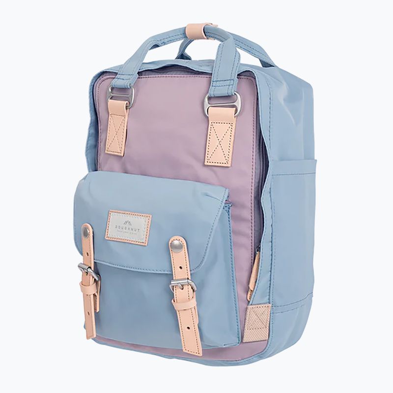 Doughnut Macaroon 16 l lilac/light blue city backpack 3