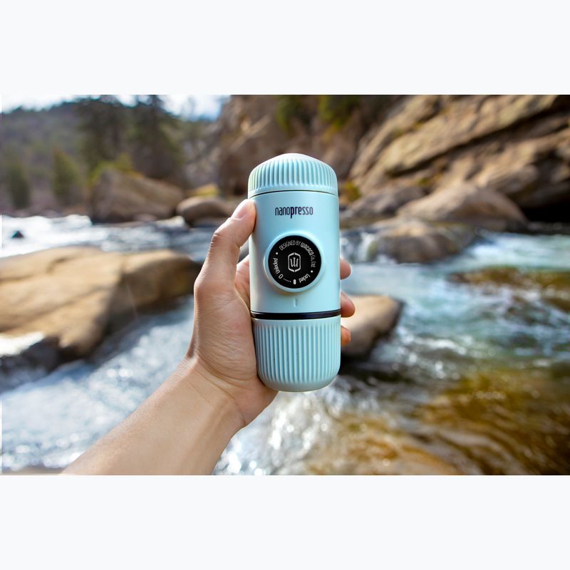 Wacaco Nanopresso portable coffee machine 80 ml + case arctic blue 4