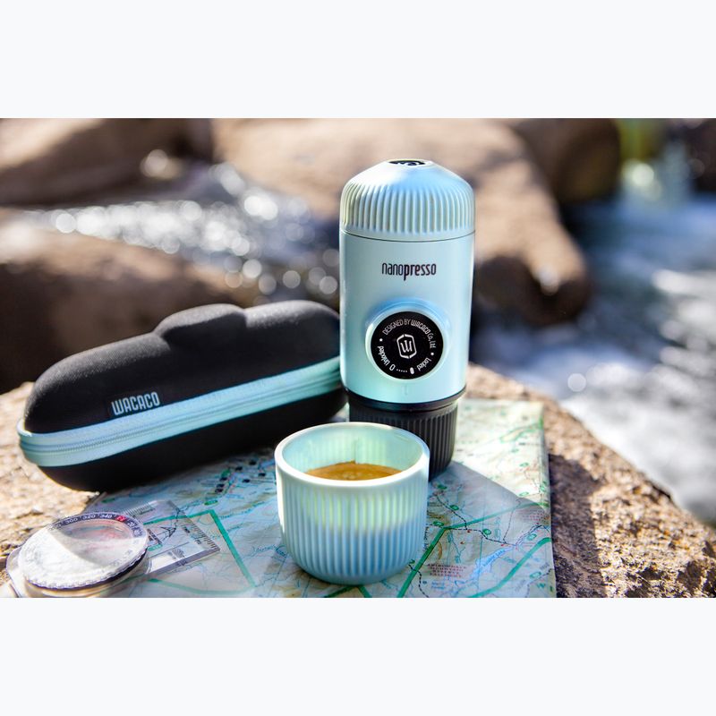 Wacaco Nanopresso portable coffee machine 80 ml + case arctic blue 6