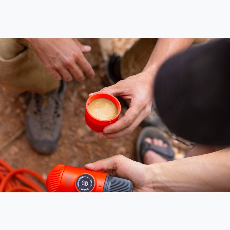 Wacaco Nanopresso portable coffee machine 80 ml + case lava red 8