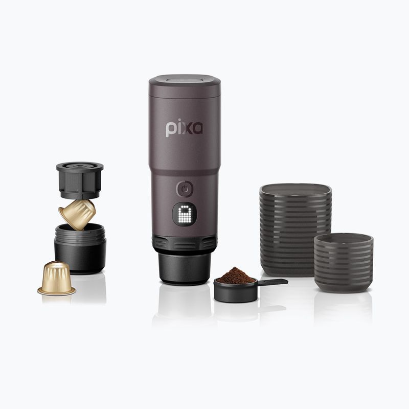 Portable coffee maker Wacaco Pixapresso 120 ml dark burgundy 3