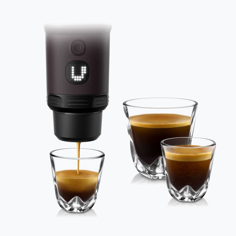 Portable coffee maker Wacaco Pixapresso 120 ml dark burgundy 12