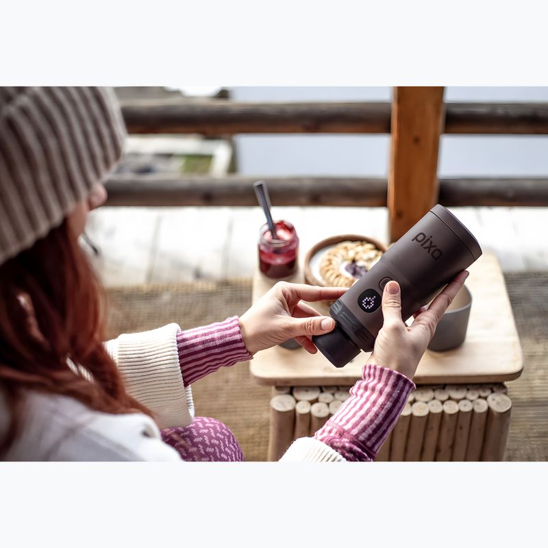 Portable coffee maker Wacaco Pixapresso 120 ml dark burgundy 15