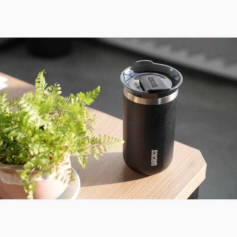 Travel mug WACACO Octaroma Lungo 300 ml onyx black 4