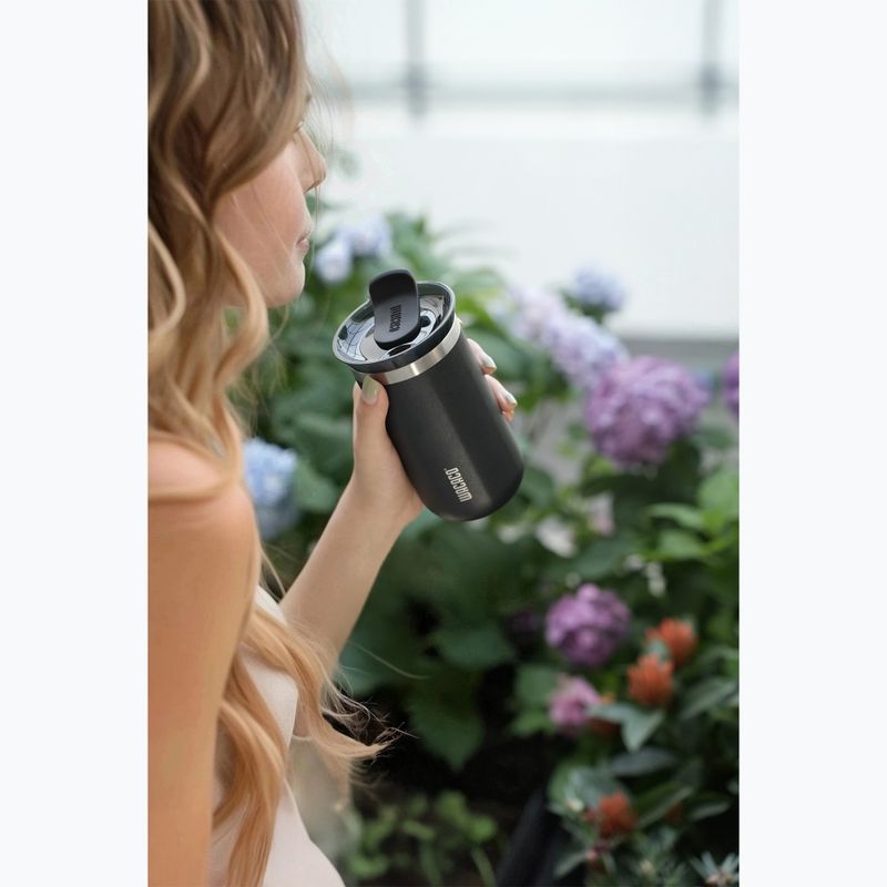 Travel mug WACACO Octaroma Lungo 300 ml onyx black 6