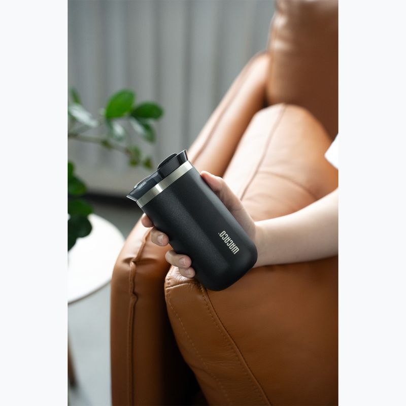 Thermal mug WACACO Octaroma Lungo 300 ml onyx black 7