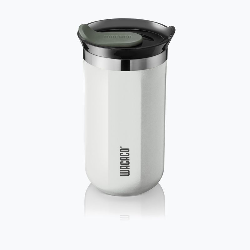 Thermal mug WACACO Octaroma Lungo 300 ml ceramic white
