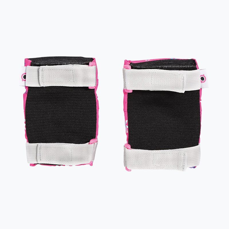 Globber Toddler deep pink/flowers baby protector set 5