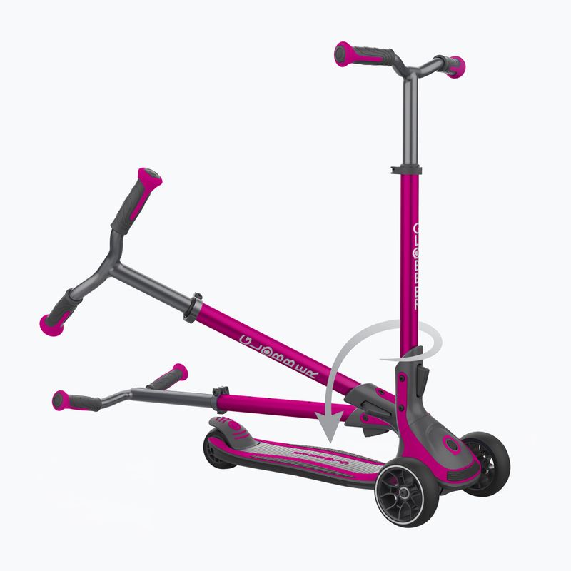 Three-wheeled scooter Globber Ultimum pink 8