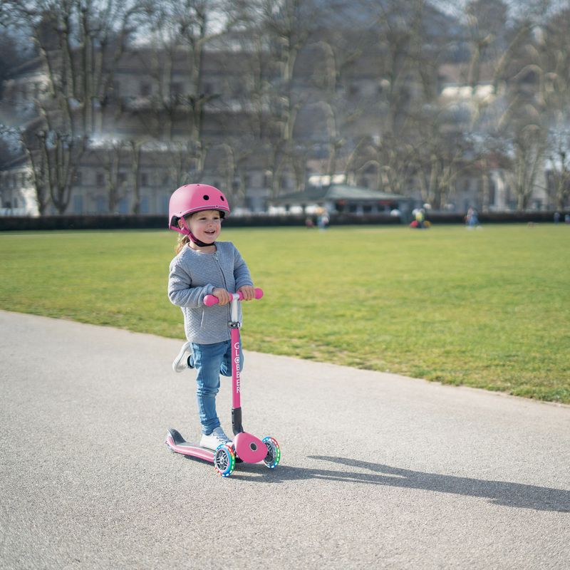 Globber Primo deep pink children's helmet 6