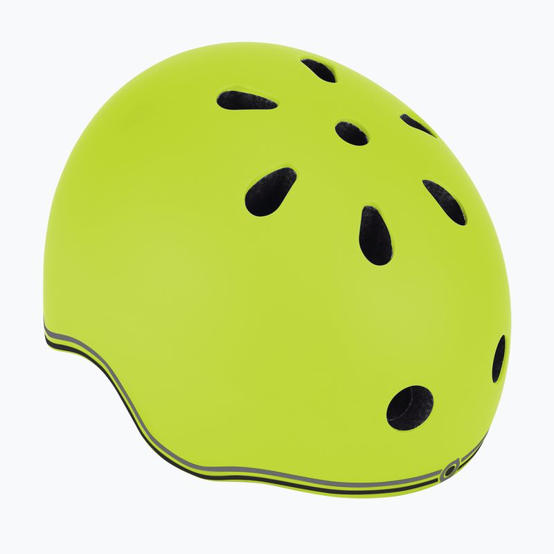 Children's helmet Globber Go.Up Lights lime green