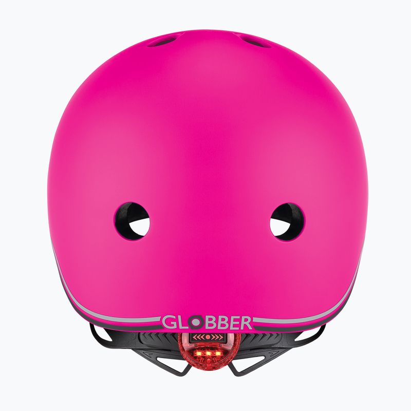Children's helmet Globber Go.Up Lights deep pink 4