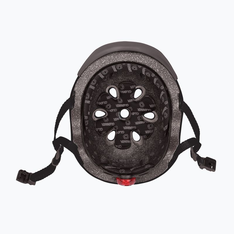 Children's helmet Globber Elite Lights black 8 ball 4