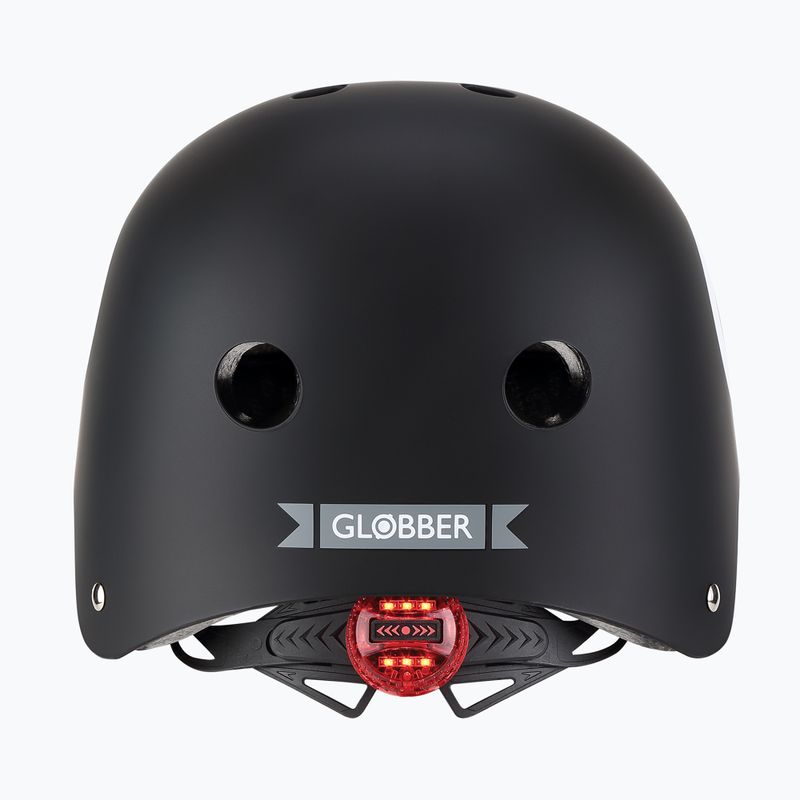 Children's helmet Globber Elite Lights black 8 ball 5