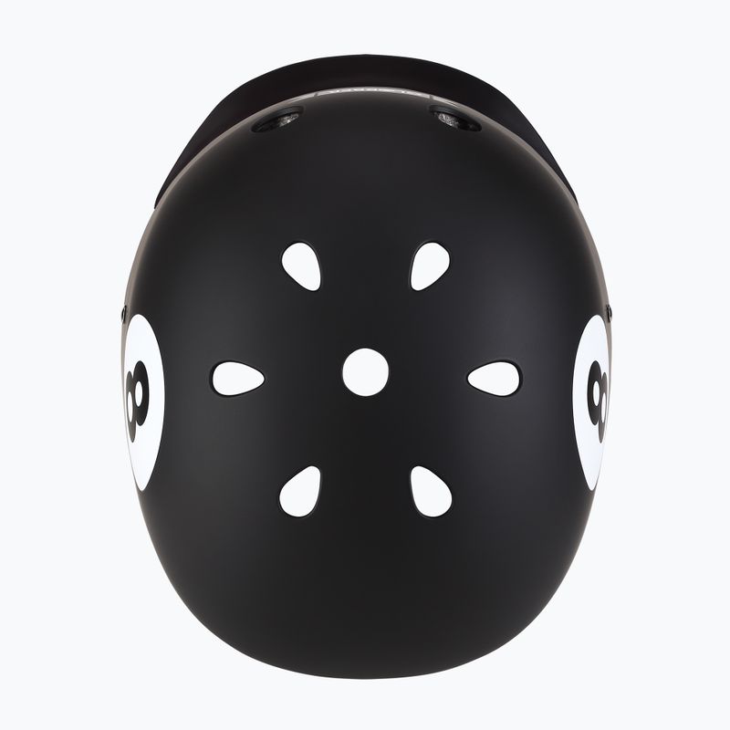 Children's helmet Globber Elite Lights black 8 ball 6