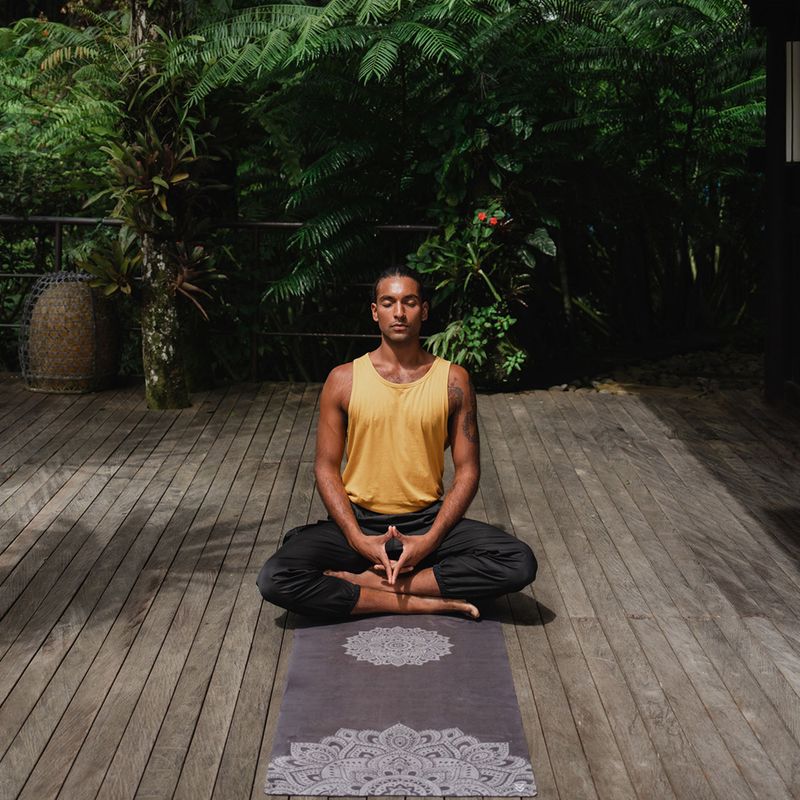 Yoga Design Lab Combo Yoga travel mat 1.5 mm black Mandala Black 5
