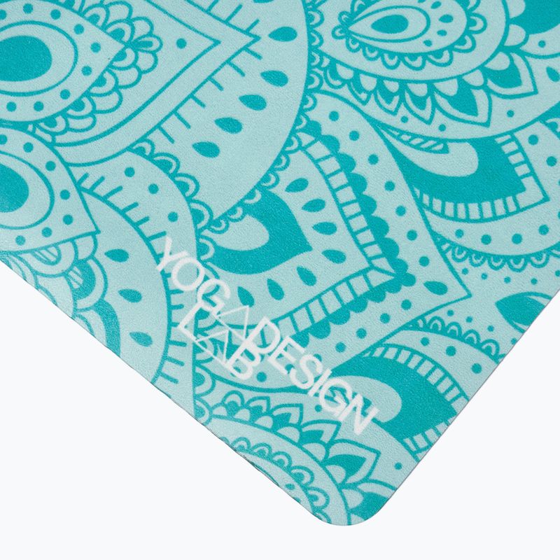 Yoga Design Lab Combo Yoga travel mat 1.5 mm blue Mandala Turquoise 3