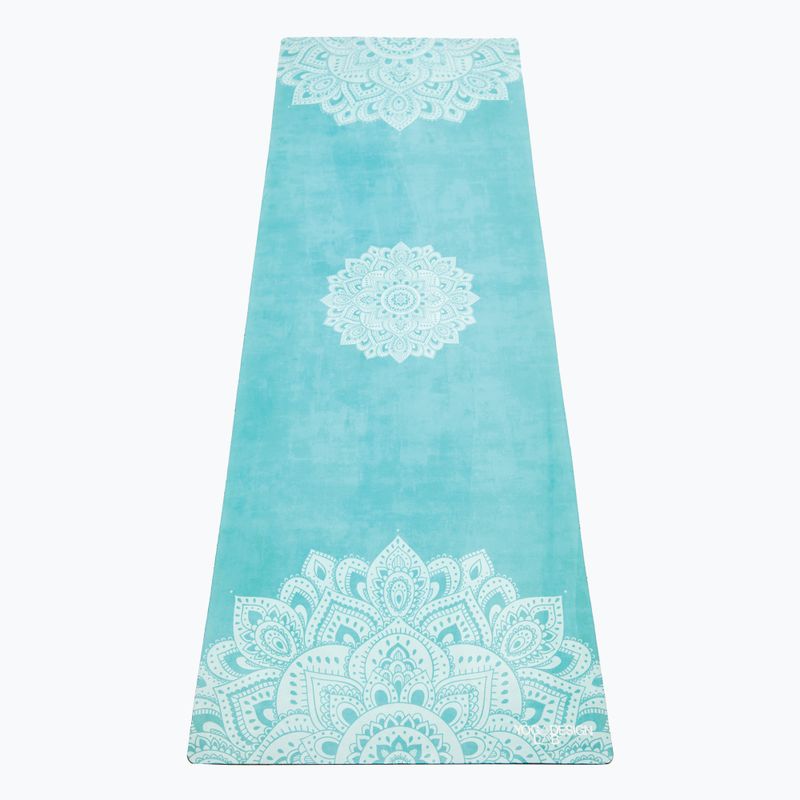 Yoga Design Lab Combo Yoga travel mat 1.5 mm blue Mandala Turquoise 5