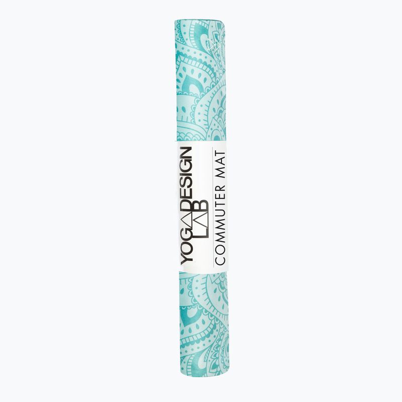 Yoga Design Lab Combo Yoga travel mat 1.5 mm blue Mandala Turquoise 7