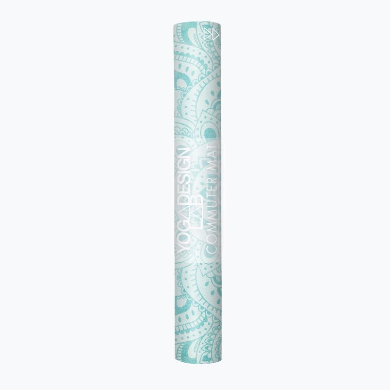 Yoga Design Lab Combo Yoga travel mat 1.5 mm blue Mandala Turquoise 8