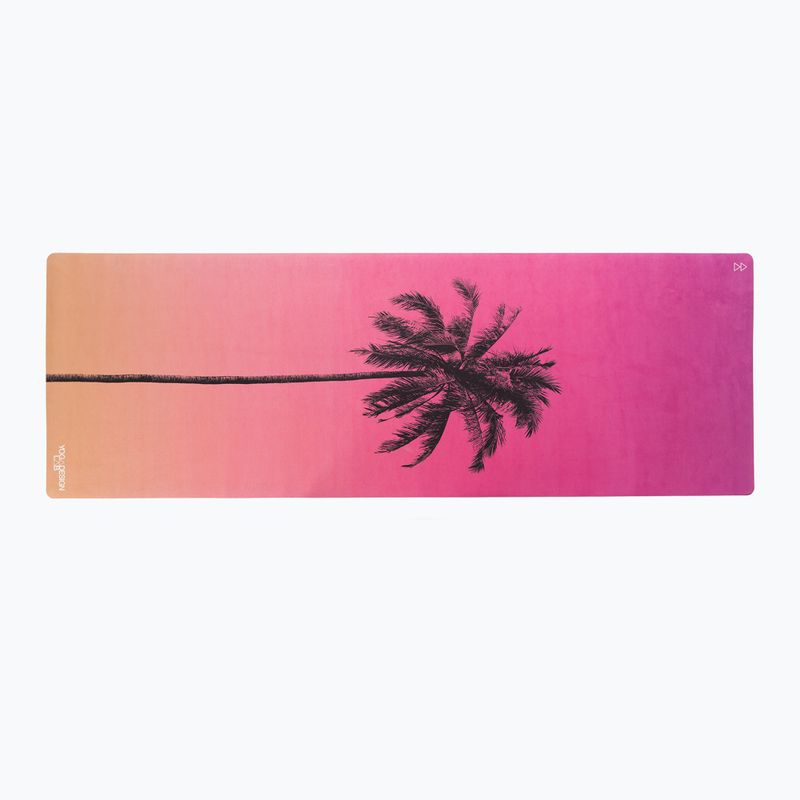 Yoga Design Lab Combo Yoga travel mat 1.5 mm pink Venice 2