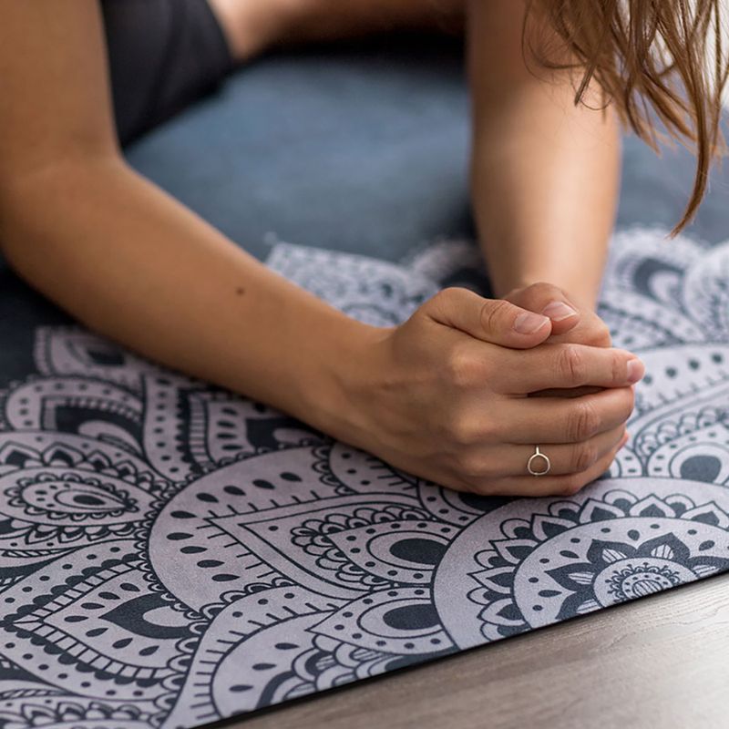 Yoga Design Lab Combo Yoga mat 3.5 mm navy blue Mandala Sapphire 6