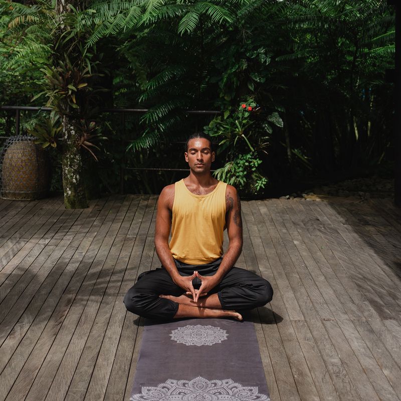 Yoga Design Lab Combo Yoga mat 5.5 mm black Mandala Black 5