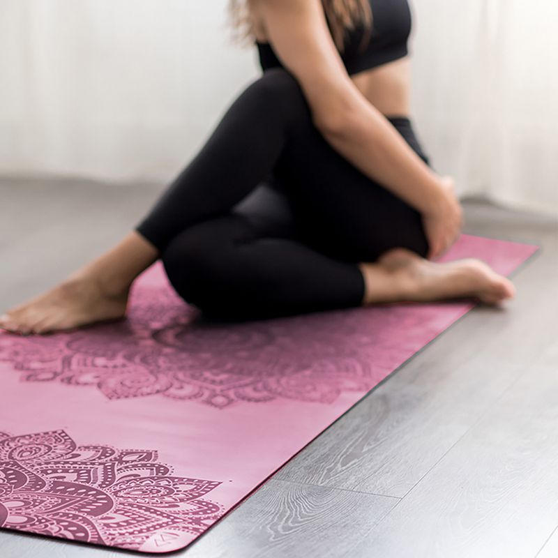 Yoga Design Lab Infinity Yoga mat 3 mm pink Mandala Rose 5