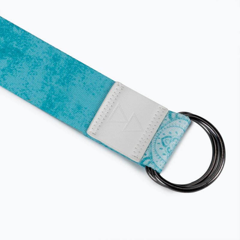 Yoga Design Lab yoga strap blue ST-Mandala Turquoise 2