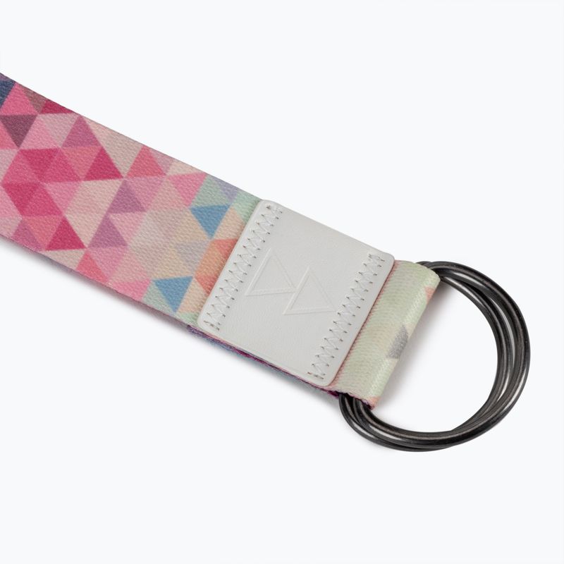 Yoga Design Lab coloured yoga strap ST-Tribeca Sand 2